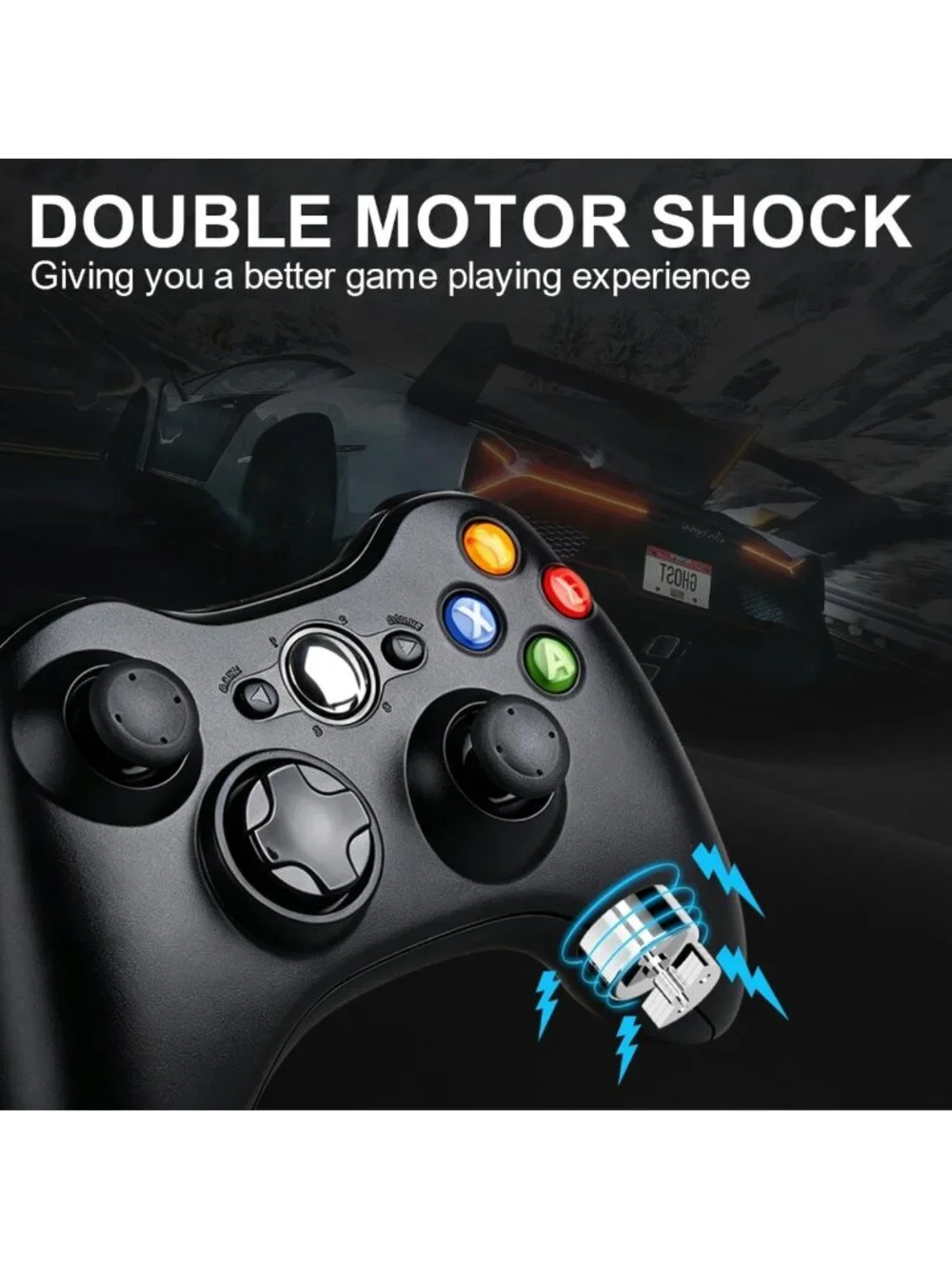 Wireless Game Controller for Xbox One, Series X|S & PC - Ergonomic, Dual